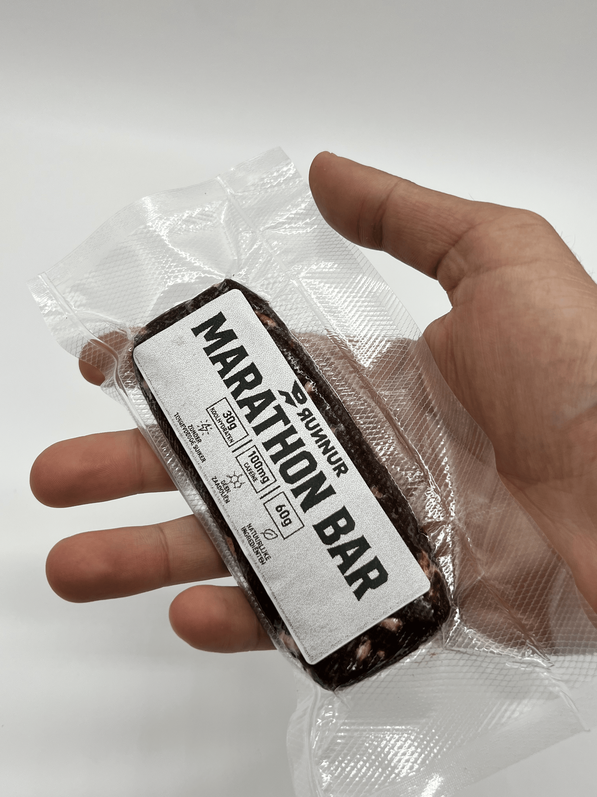 RUNNUR Marathon Bar – 3-Pack (60g)